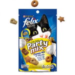日本Felix 日本Felix Party Mix 貓脆餅 Cheezy 繽紛芝士 60g 60g  正面圖