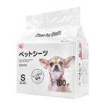 Iris Iris 寵物尿墊 狗尿墊 狗尿片 ES-100R [33x44 S碼 100枚]   正面圖