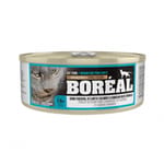 BOREAL BOREAL 全貓罐頭 雞肉+三文魚及鴨肉配方 80g 80g  正面圖