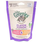 美國Greenies 美國Greenies Dental Treats 貓齒靈貓咪潔齒餅 三文魚拼雞肉味 71g 71g  正面圖