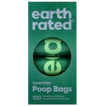 Earth Earth Rated Poop Bags for Backyard Pickups Lavender 120pcs 薰衣草味撿便袋 120枚   正面圖