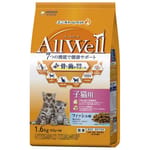 日本Allwell 日本Allwell 子貓用 減嘔吐機率配方貓糧 綜合魚味 1.6kg 6kg 貓用 正面圖