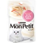 MonPetit MonPetit 湯包 白汁濃湯系列 吞拿魚及雞柳 40g 40g  正面圖