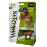 WHIMZEES WHIMZEES 中型犬用鱷魚形趣味潔齒骨 12.7oz 7oz 犬用 正面圖