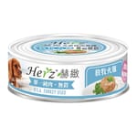 Herz赫緻 Herz赫緻 狗罐頭 純肉狗主食罐 放牧火雞 80g 80g  正面圖