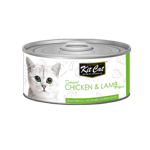 Kit Kit Cat 無穀物肉凍貓罐頭 雞+羊 80g 80g  正面圖