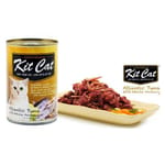 Kit Kit Cat 貓罐頭 太平洋吞拿魚+鯷魚 400g 400g  正面圖