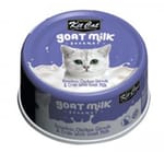 Kit Kit Cat 羊奶貓罐頭 雞肉+蟹 70g 70g  正面圖