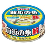 CIAO CIAO 貓罐頭 INABA 前浜の魚 金槍魚+雞 115g 115g  正面圖