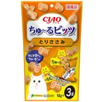 CIAO CIAO 貓零食 日本軟心零食粒 雞肉味 12g 3袋入 12g  正面圖