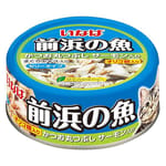 CIAO CIAO 貓罐頭 INABA 前浜の魚 原條拆肉鰹魚+三文魚 115g 115g  正面圖