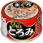 CIAO CIAO 貓罐頭 濃湯雞肉+金槍魚+蟹柳 80g 80g  正面圖