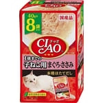 CIAO CIAO 貓濕糧 1歲以下 金槍魚雞肉 40g 8袋入 40g  正面圖