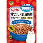 CIAO CIAO 貓糧 日本3000億個乳酸菌 鰹魚+扇貝 200g 200g  正面圖