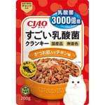 CIAO CIAO 貓糧 日本3000億個乳酸菌 鰹魚+雞肉 200g 200g  正面圖