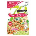 Petio Petio 狗零食 日本產 70% off 低脂雞胸肉蔬菜粒 減肥輔助 80g 80g  正面圖