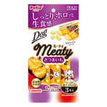 Petio Petio 狗零食 Meaty無添加生食感 甘薯條 腸胃健康 3支裝   正面圖
