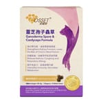 Cosset Cosset 靈芝孢子蟲草貓用肉粒配方 70粒 70粒 貓用 正面圖
