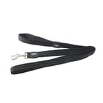 Buster氯丁橡膠牽繩 Buster氯丁橡膠牽繩 Neoprene Lead 180cm 黑色 細碼   正面圖