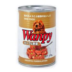 Wanpy Wanpy 狗罐頭 牛肉+野菜配方 375g 375g  正面圖