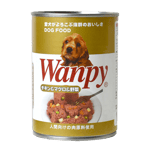 Wanpy Wanpy 狗罐頭 雞+吞拿魚+菜配方375g 375g  正面圖