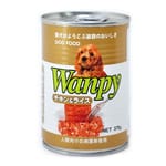 Wanpy Wanpy 狗罐頭 雞肉+飯配方 375g 375g  正面圖
