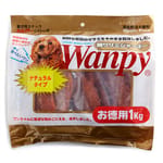 Wanpy Wanpy 狗零食 雞胸片 1kg 1kg  正面圖
