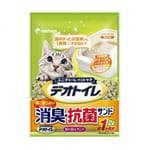 Unicharm Unicharm 日本消臭大師防飛散消臭抗菌沸石貓砂 原味 2L 2L  正面圖