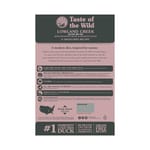 Taste Taste of the Wild 無穀物 烤鵪鶉+烤鴨肉配方 全貓糧 美國版) 14lb 14lb  背面圖
