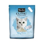 Kit Kit Cat 天然 水晶貓砂 爽身粉味 5L 5L  正面圖