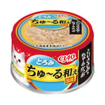 CIAO CIAO 貓罐頭 ちゅ〜る和え 雞肉+鰹魚 80g 80g  正面圖