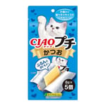 CIAO CIAO 貓零食 日本大大塊肉片 鰹魚味 8g 5枚 8g  正面圖