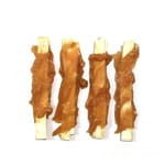 Nasami Nasami 狗零食 風乾小食系列 雞肉繞鱈魚絲 1kg 1kg  正面圖