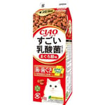 CIAO CIAO 貓糧 日本乳酸菌系列 維護牙齒健康 金槍魚味牛奶盒裝 400g 400g  正面圖