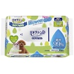 Unicharm Unicharm 日本無添加 99%純水 清潔濕紙巾 70枚  貓犬用 正面圖