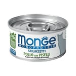Monge Monge 貓罐頭 單一蛋白系列 雞肉豌豆 80g 80g  正面圖