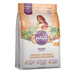 HALO HALO 狗糧 幼犬糧 雞肉及雞肝配方 4lb 4lb  正面圖