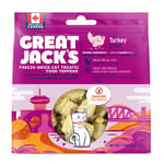 GREAT GREAT JACK'S 冷凍脫水貓零食 火雞肉 1oz 1oz  正面圖
