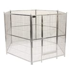 Solidpet蘇力 Solidpet蘇力 寵物籠 貓籠狗籠 不鏽鋼方通圍欄 特大號   正面圖