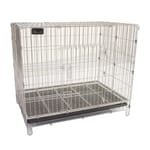 Solidpet蘇力 Solidpet蘇力 寵物籠 貓籠狗籠 鋼枝籠 格仔底網款 3尺   正面圖