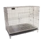 Solidpet蘇力 Solidpet蘇力 寵物籠 貓籠狗籠 鋼枝籠 圓枝底網款 3尺   正面圖