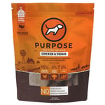 PURPOSE PURPOSE 狗糧 凍乾脫水生肉 單一蛋白 雞肉 14oz 14oz  正面圖