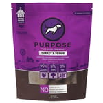 PURPOSE PURPOSE 狗糧 凍乾脫水生肉 單一蛋白 火雞肉 14oz 14oz  正面圖