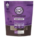 PURPOSE PURPOSE 狗糧 凍乾脫水生肉 單一蛋白 兔肉 14oz 14oz  正面圖