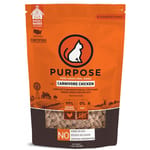 PURPOSE PURPOSE 貓糧 凍乾脫水生肉肉粒 單一蛋白 雞肉 9oz 9oz  正面圖