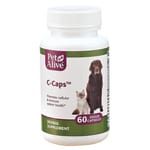 PetAlive PetAlive C-Caps™ 針對癌症 60片   正面圖