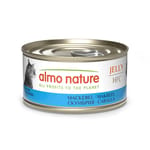 Almo Almo Nature Jelly HFC 貓罐頭 天然系列 鯖魚 70g 70g  正面圖