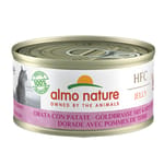 Almo Almo Nature Jelly HFC 貓罐頭 天然系列 鯛魚+薯仔 70g 70g  正面圖