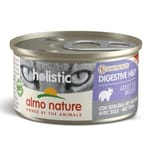 Almo Almo Nature Holistic 貓罐頭 腸胃護理 鰈魚配方 85g 85g  正面圖