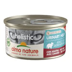 Almo Almo Nature Holistic 貓罐頭 尿道護理 鴨肉配方 85g 85g  正面圖